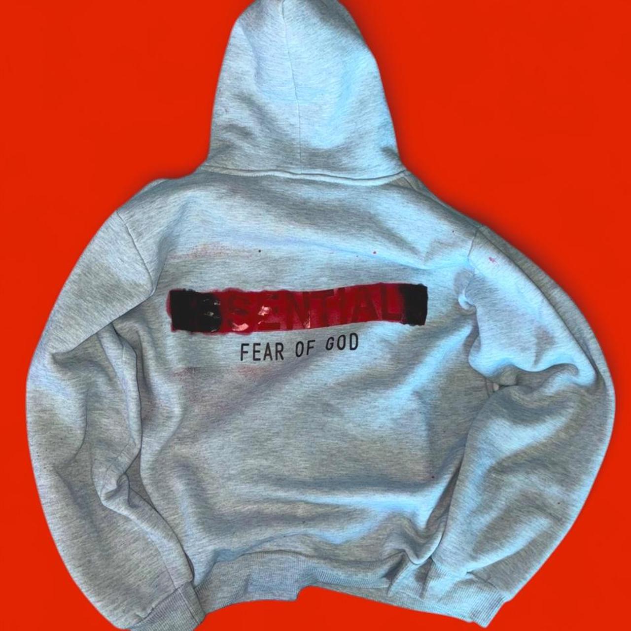 Reworked Pale Blue Hoodie — Codeine Sunshine Fear of God