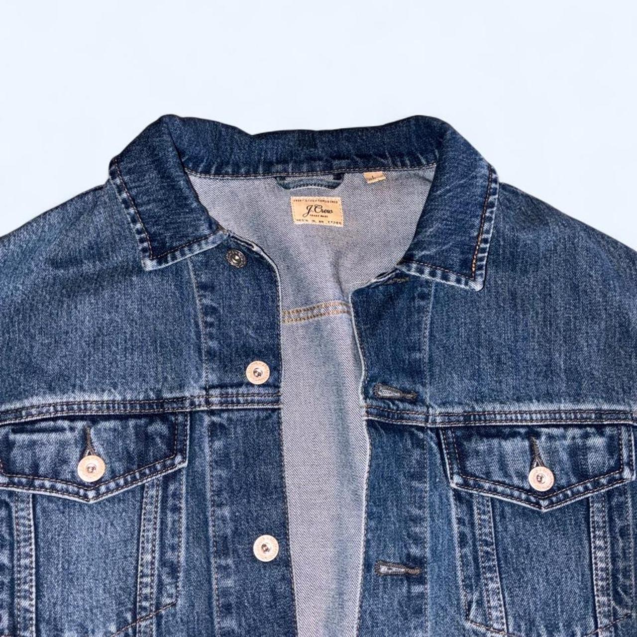 J.Crew Indigo Denim Trucker Jacket