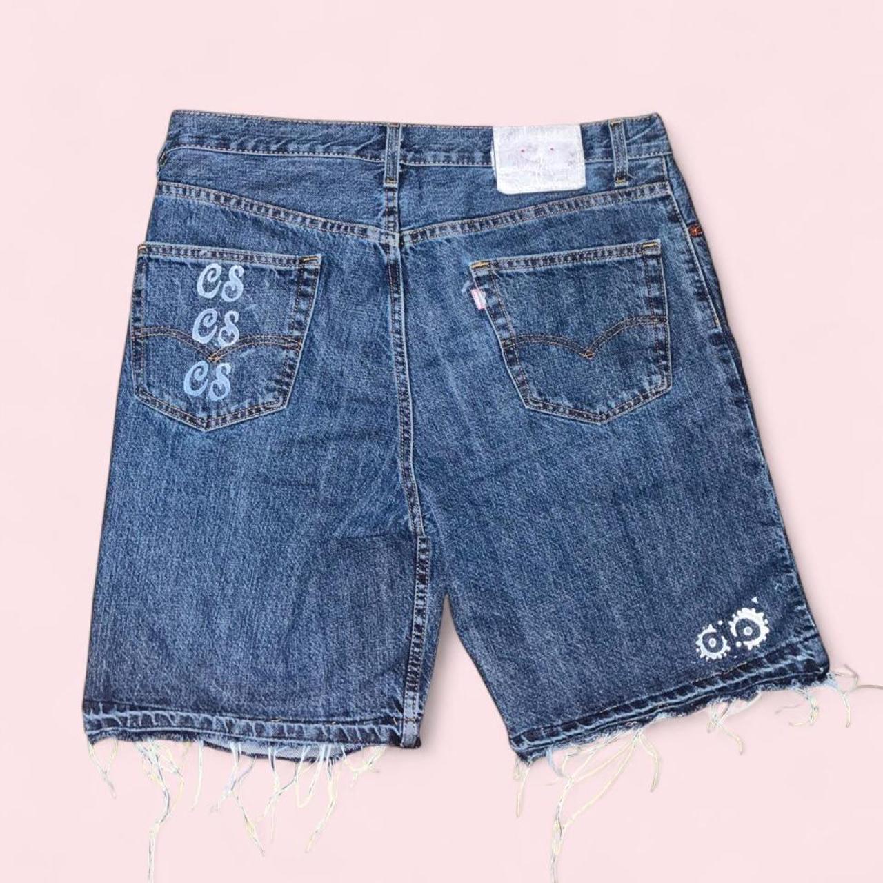 Levi’s 550 Cutoffs — Codeine Sunshine Pocket Signal