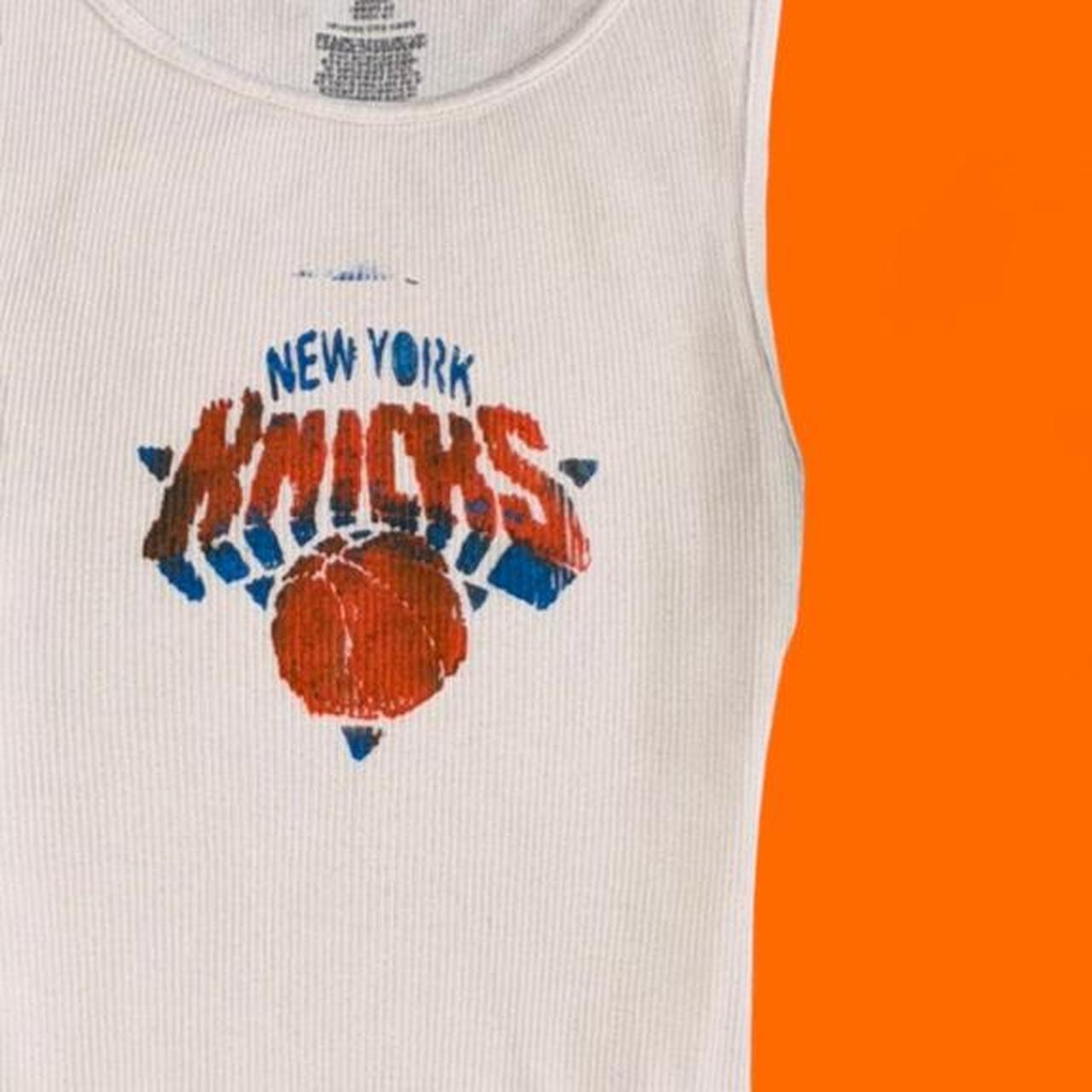 White Painted Tank — Codeine Sunshine Knicks Signal