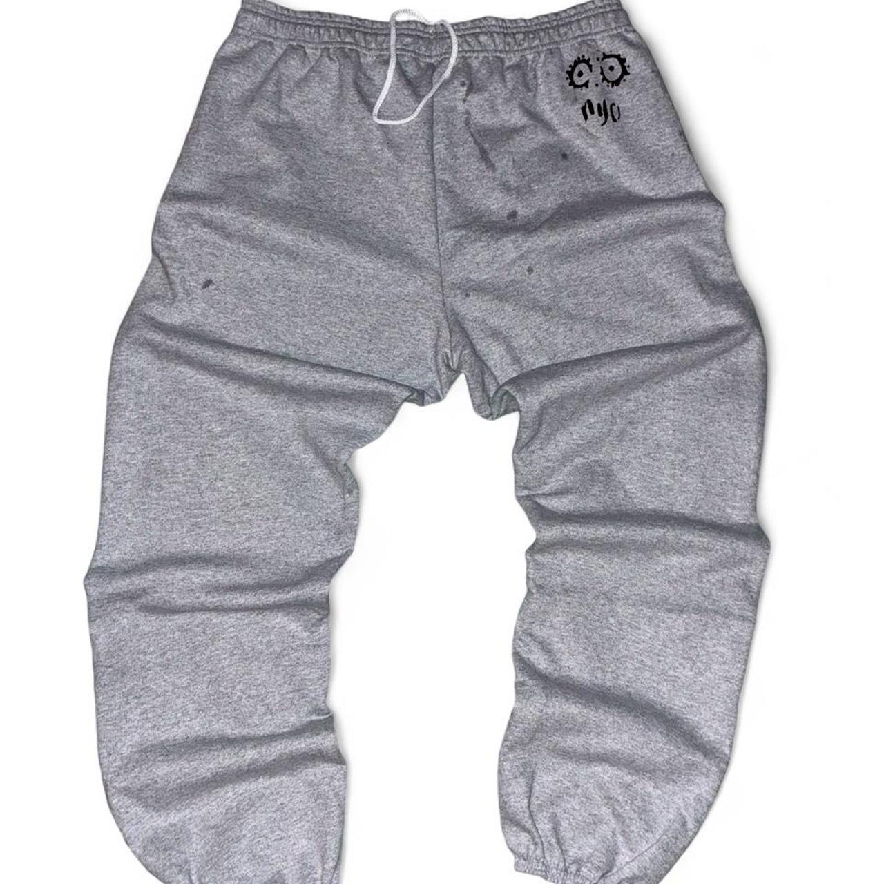 Grey Fleece Sweatpants — Codeine Sunshine Eye Contact