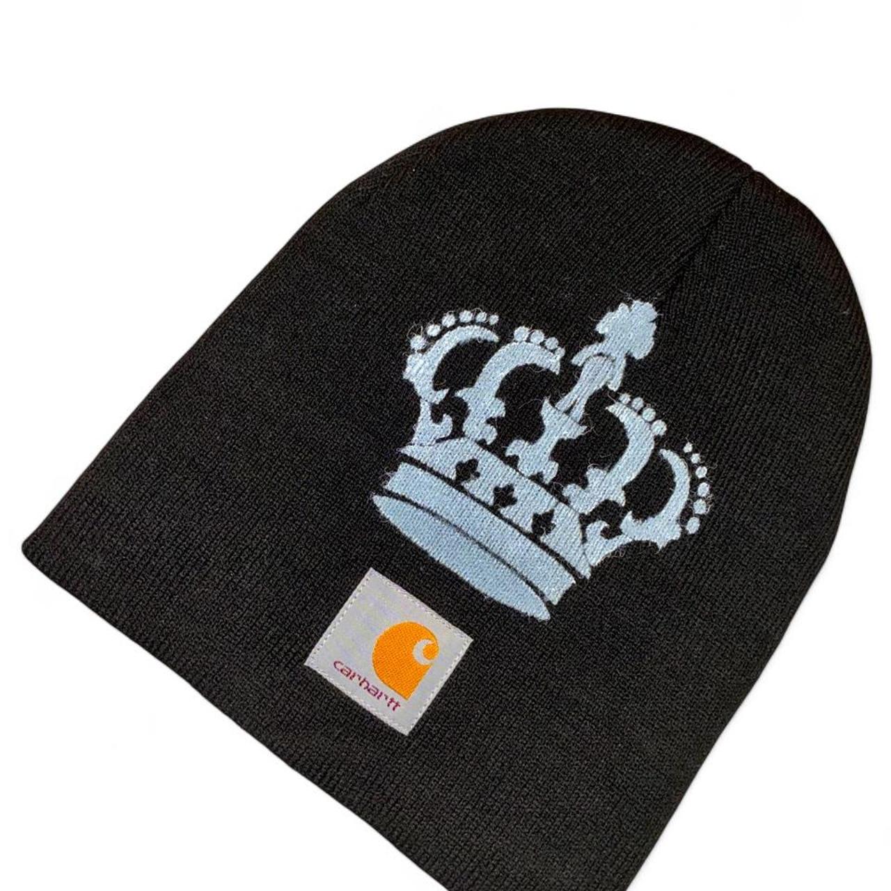 Black Carhartt Beanie — Codeine Sunshine Crowned