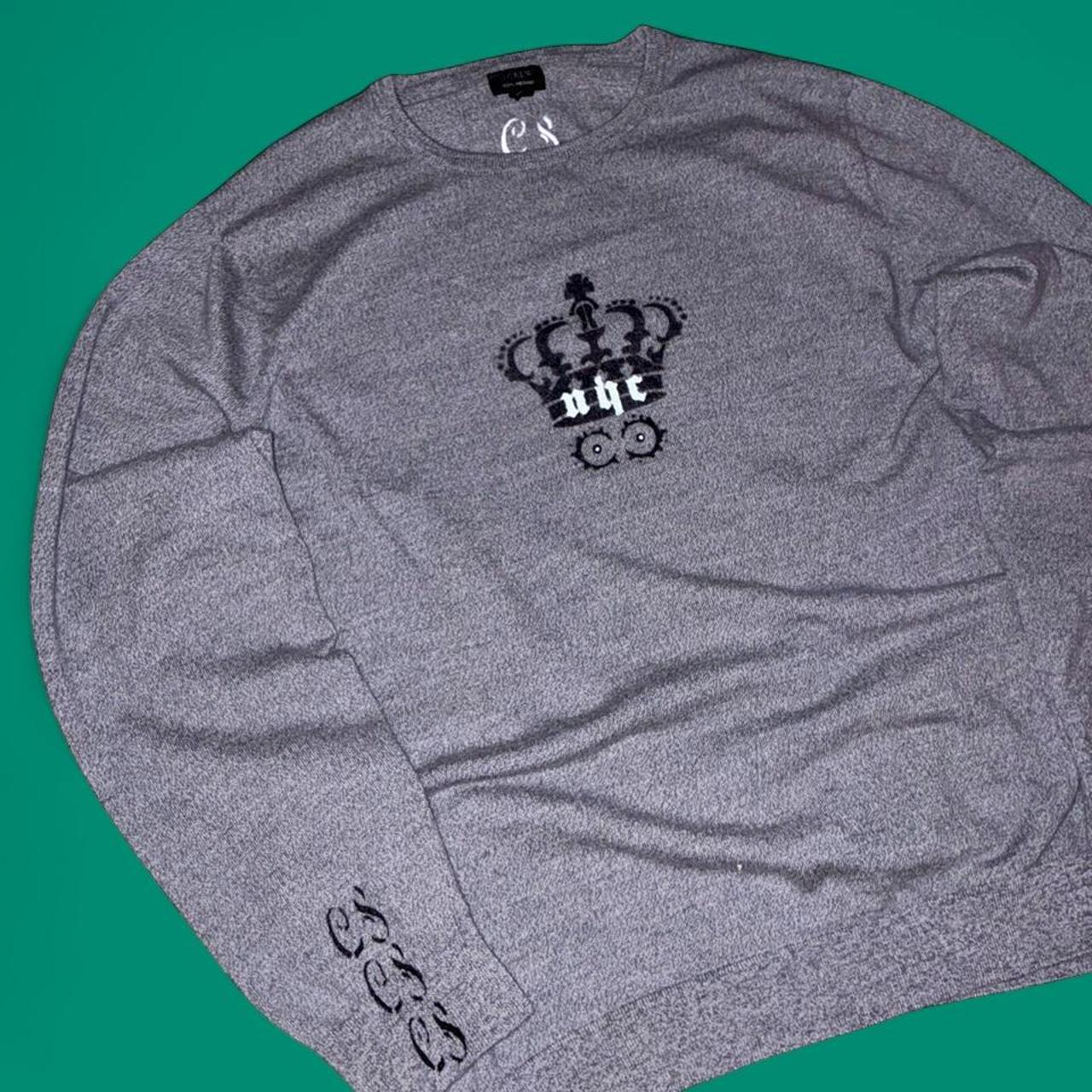 Grey J.Crew Tee — Codeine Sunshine Crown Control