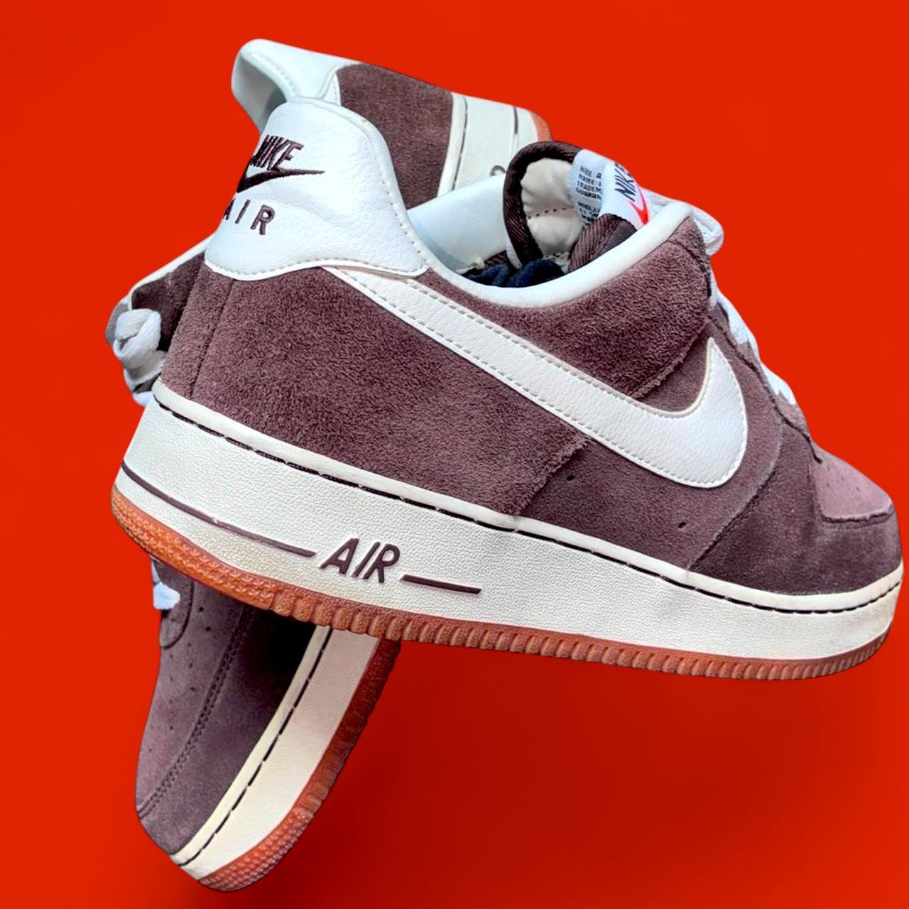 Nike Air Force 1 Low — Burgundy & White
