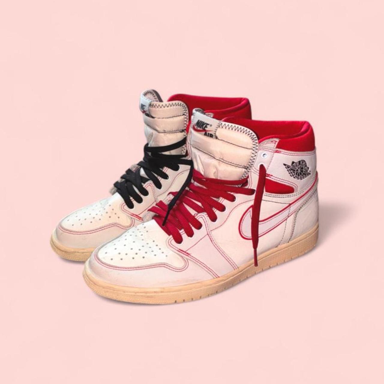 Air Jordan 1 Retro High — Red & White