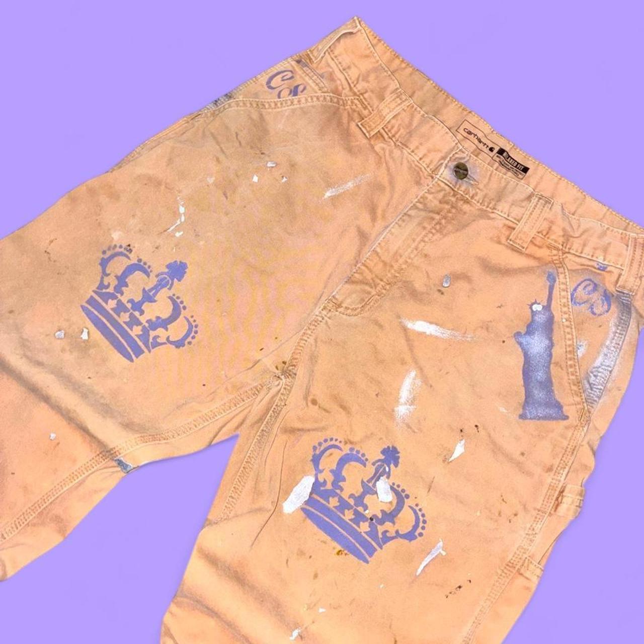 Tan Carhartt Work Pants — Codeine Sunshine Crown Utility