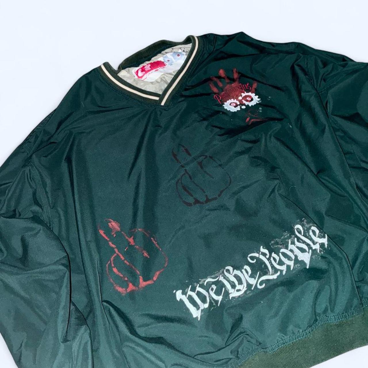 Green Pullover Windbreaker — Codeine Sunshine We the People