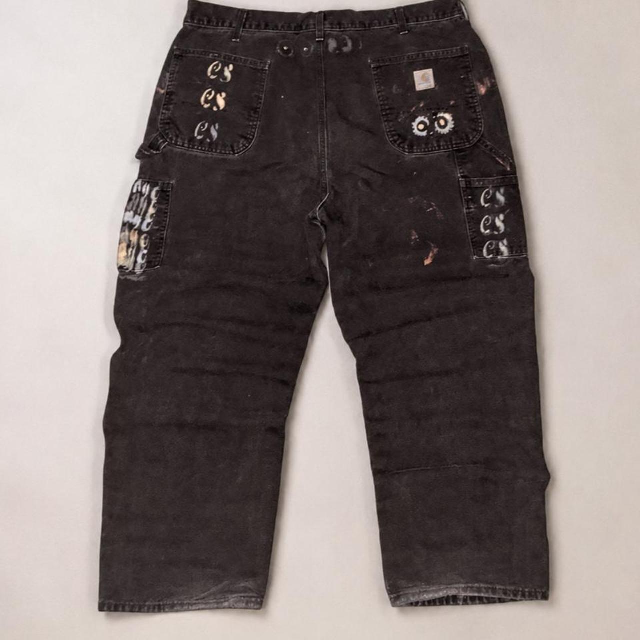 Brown Carhartt Carpenter Pants — Codeine Sunshine Triple CS