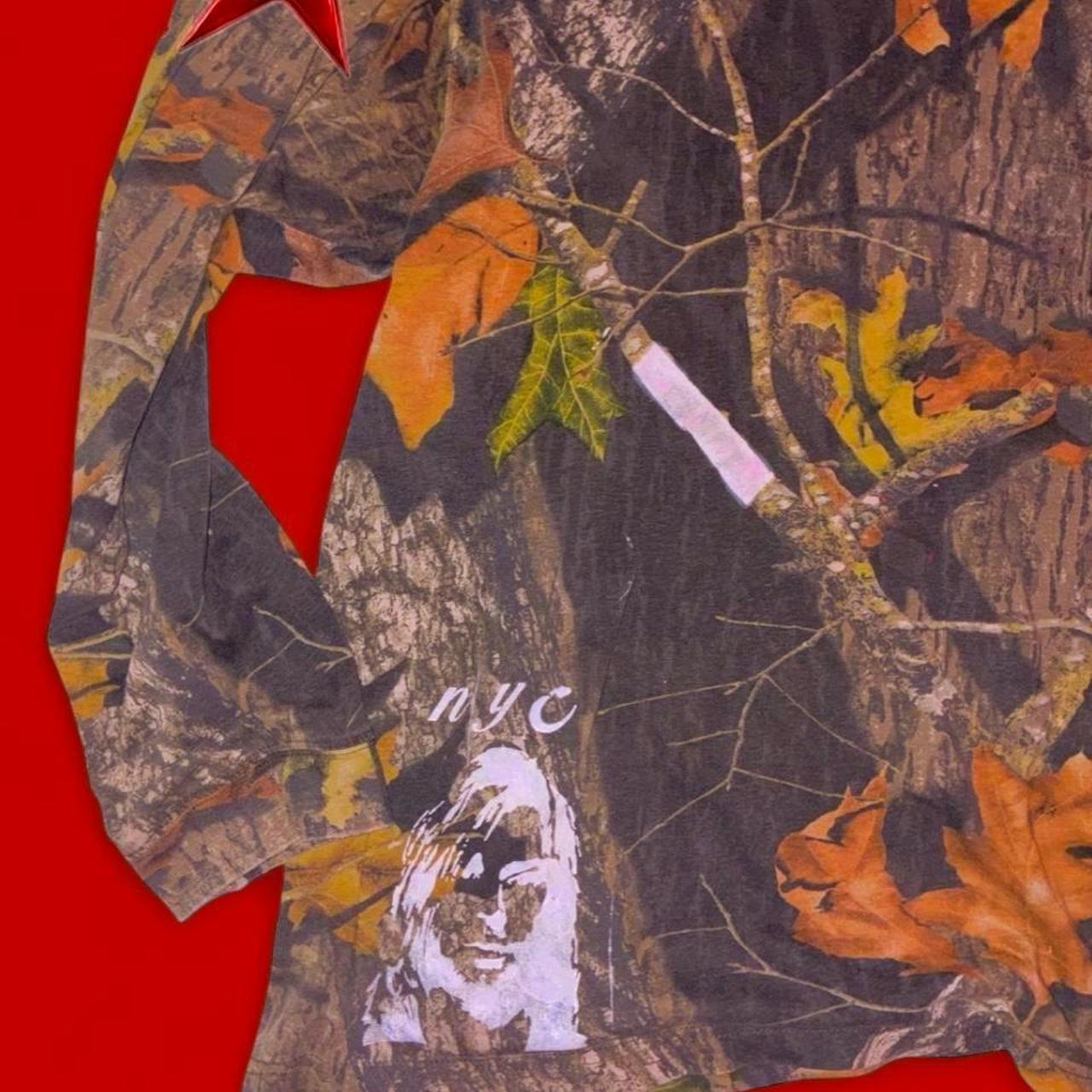 Painted Camo Long Sleeve — Codeine Sunshine Forest Signal